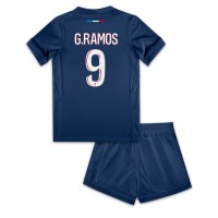 Fotbalové Dres Paris Saint-Germain Goncalo Ramos #9 Dětské Domácí 2024-25 Krátký Rukáv (+ trenýrky)